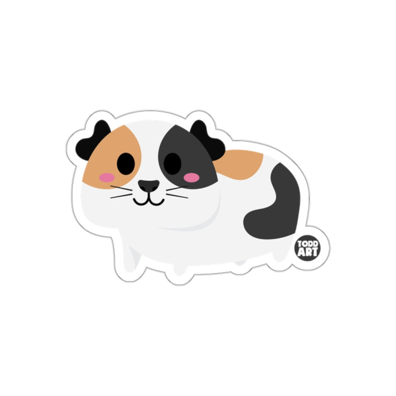 Load image into Gallery viewer, Cute Cartoon Guinea Pig Sticker for Laptop or Water Bottle
