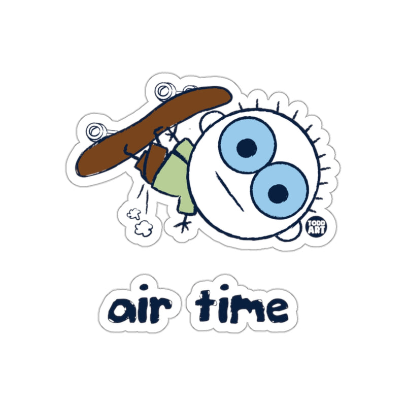 Load image into Gallery viewer, Air Time Todd Art Skateboarding Sticker
