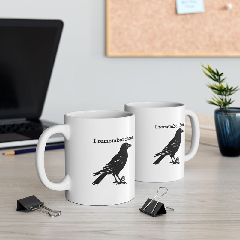 Load image into Gallery viewer, I Remember Facts Crow Design Coffee Mug
