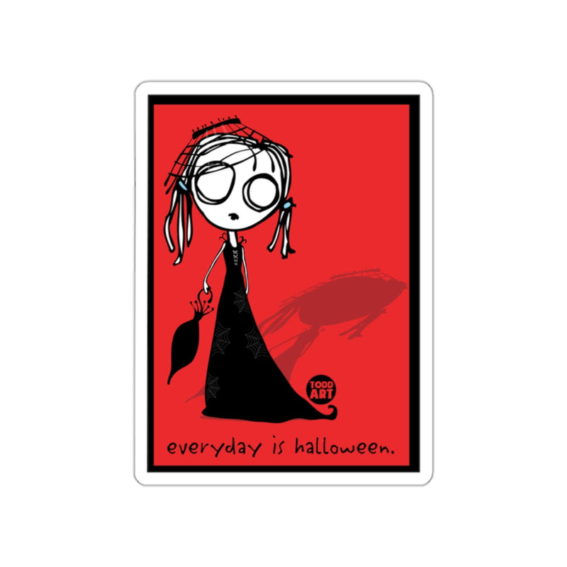 Load image into Gallery viewer, Everyday Is Halloween Art Print Creepy Character Design
