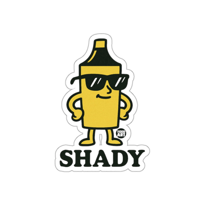 Load image into Gallery viewer, Cool Shady Character Sticker for Fun Customization
