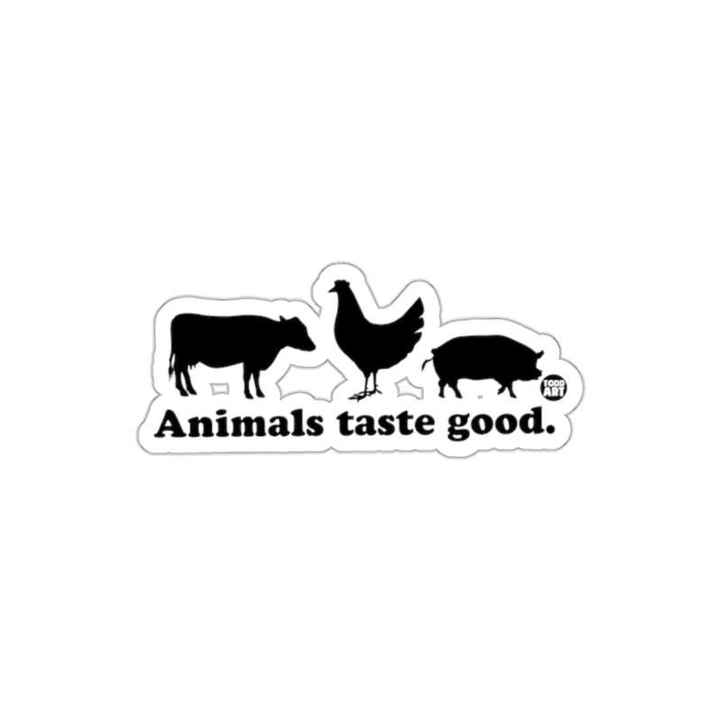 Load image into Gallery viewer, Animals Taste Good Farm Animal Sticker Product
