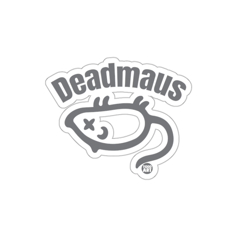 Load image into Gallery viewer, Deadmaus Cartoon Style Gray Art Sticker Product
