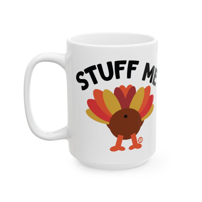 Load image into Gallery viewer, Stuff Me Funny Thanksgiving Turkey Mug
