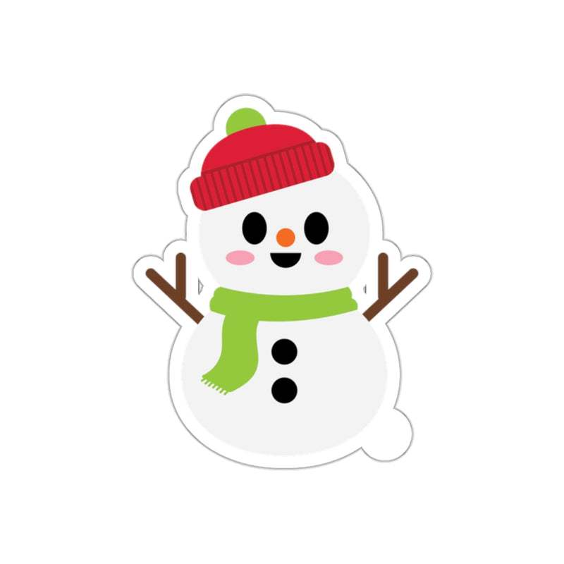 Load image into Gallery viewer, Cute Snowman with Green Scarf and Red Hat product
