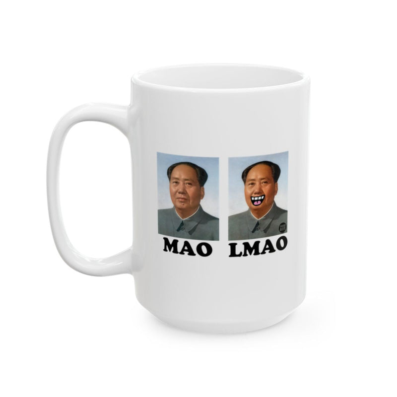 Load image into Gallery viewer, Funny Mao LMAO Meme Coffee Mug Hilarious Gift Item
