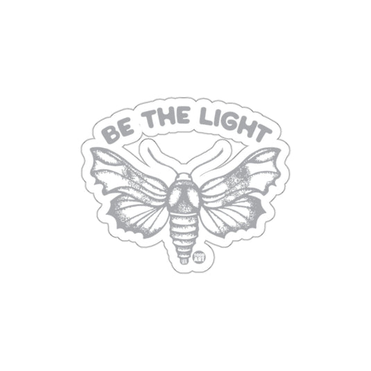 Be The Light Moth Graphic Decal Sticker Product
