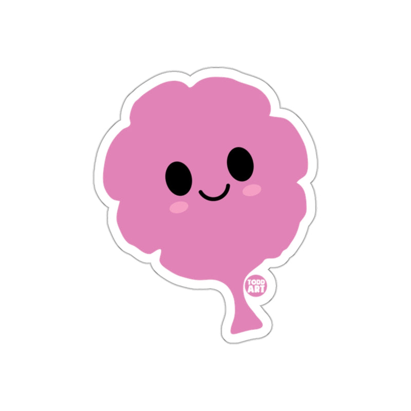 Load image into Gallery viewer, Cute Pink Smiling Cloud Cartoon Sticker for Kids
