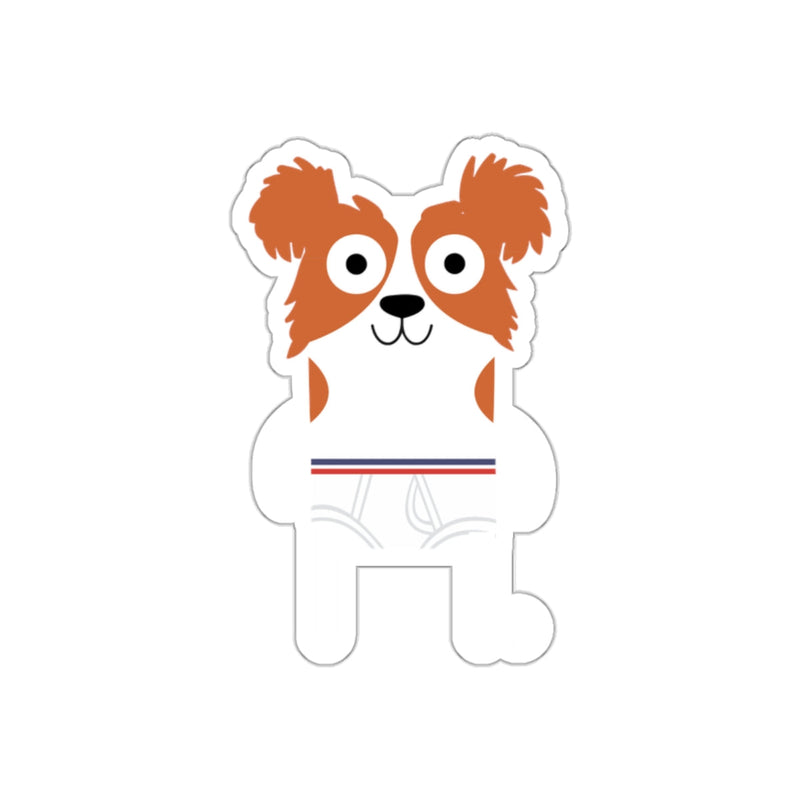 Load image into Gallery viewer, Cute Cartoon Dog Sticker with Big Eyes and Ears
