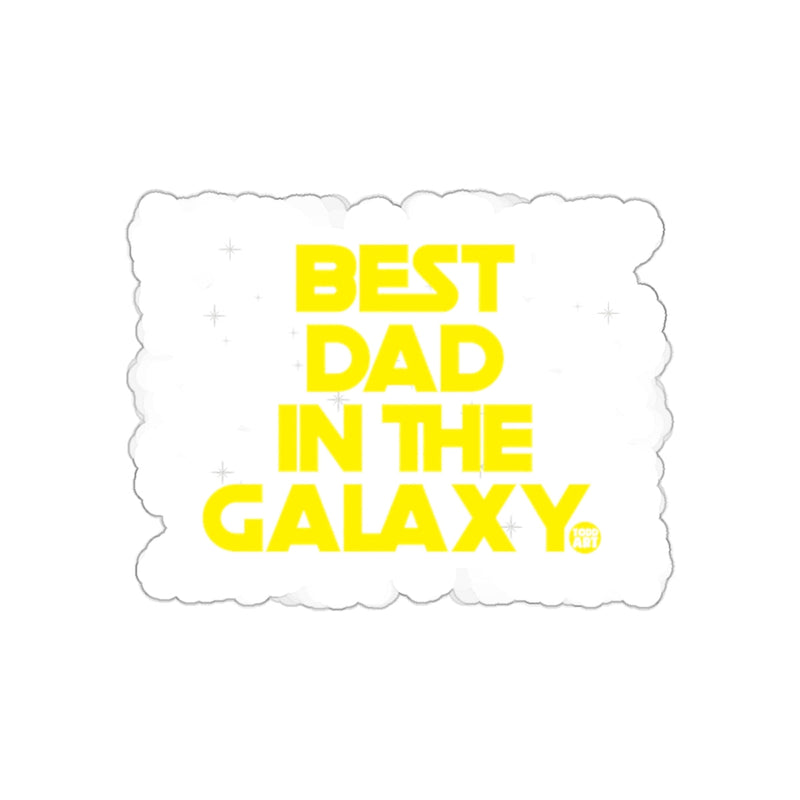 Load image into Gallery viewer, Best Dad in the Galaxy Sticker for Father's Day

