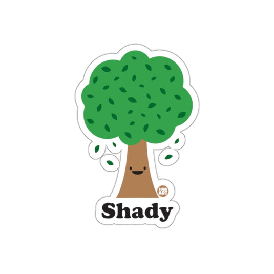 A Cute Shady Tree with Todd Art Logo Design sticker