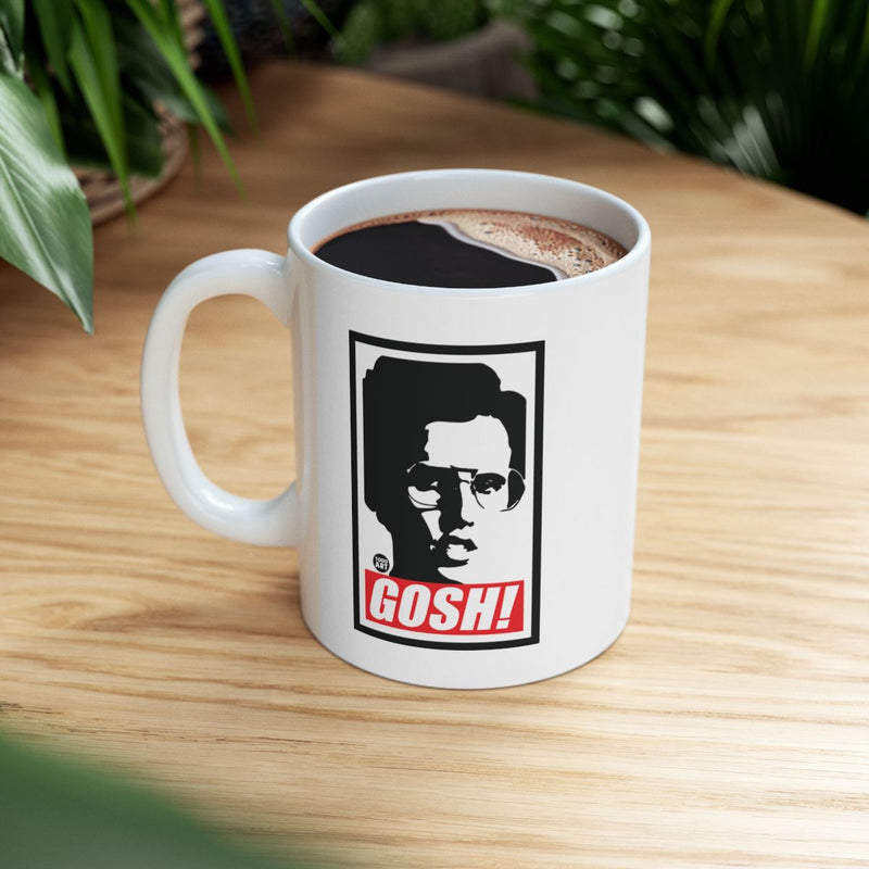 Load image into Gallery viewer, Iconic Black and White GOSH Design Coffee Mug
