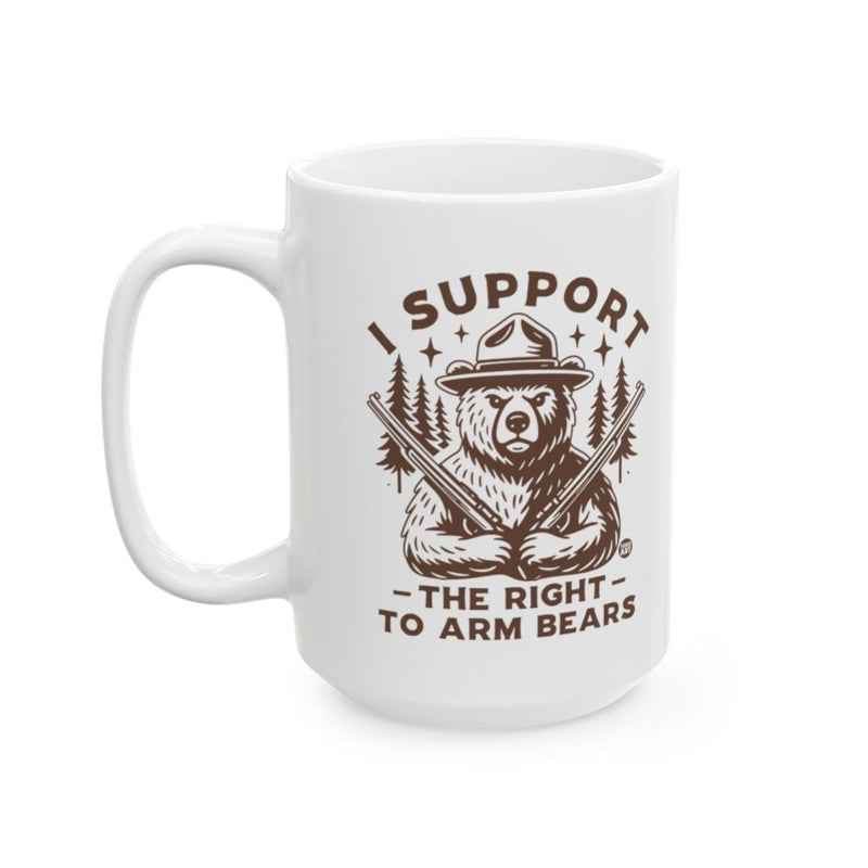 Load image into Gallery viewer, I Support The Right to Arm Bears Mug Design Product
