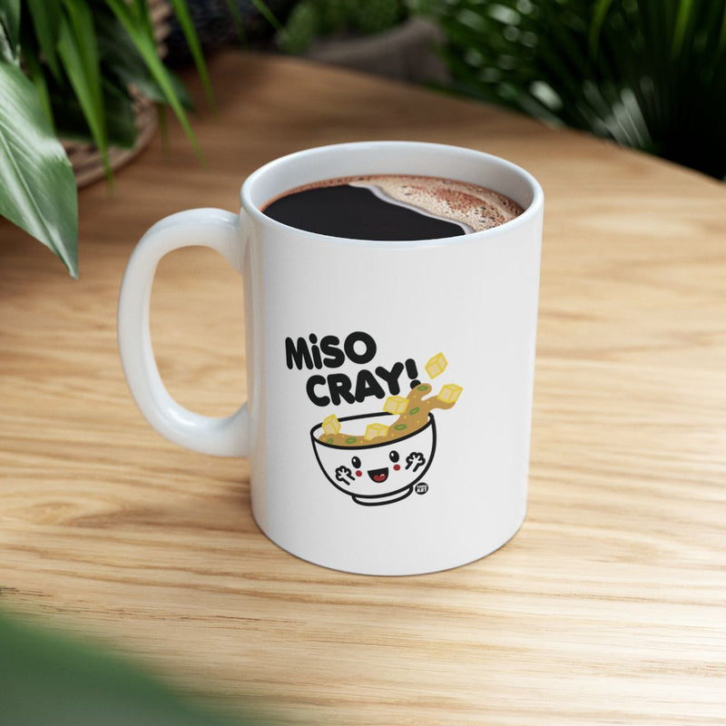 Load image into Gallery viewer, Miso Cray Funny Coffee Mug With Cute Cartoon Design
