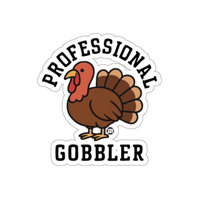 Load image into Gallery viewer, Professional Gobbler Turkey Sticker Fun Gift Decor
