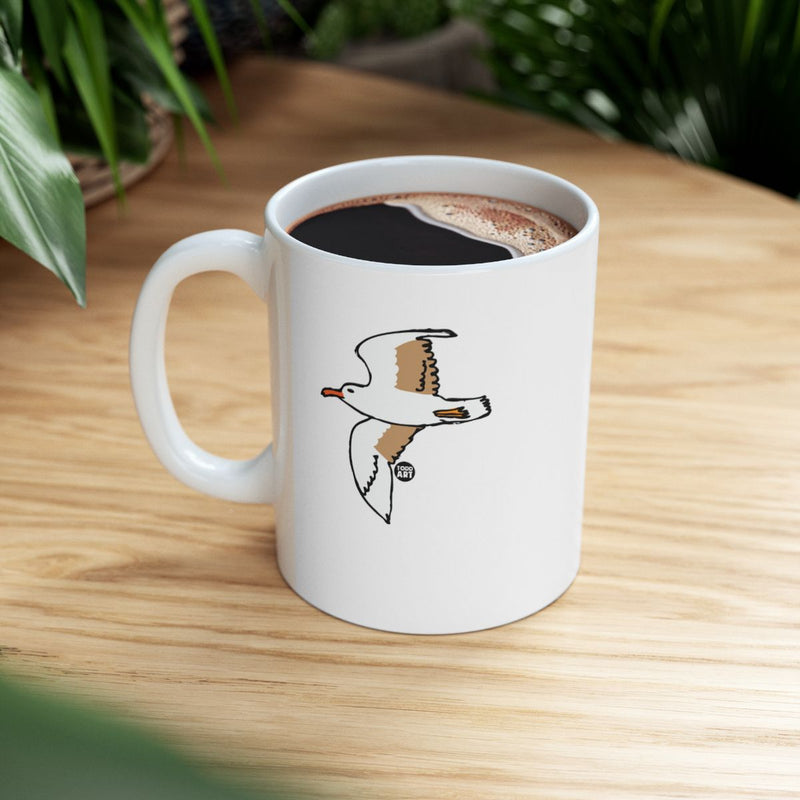 Load image into Gallery viewer, Bird Design White Coffee Mug with Handle
