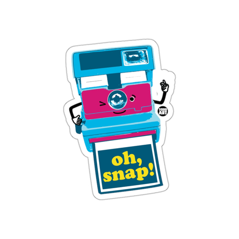 Load image into Gallery viewer, Oh Snap Cute Instant Camera Cartoon Sticker
