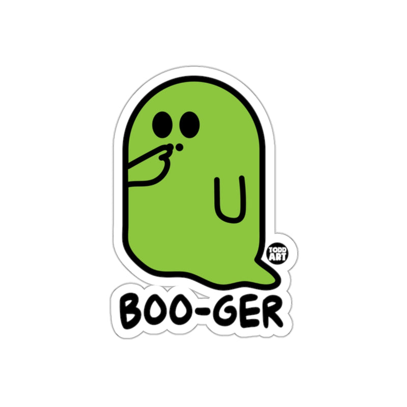 Load image into Gallery viewer, Boo-ger Ghost Sticker with Unique Funny Design
