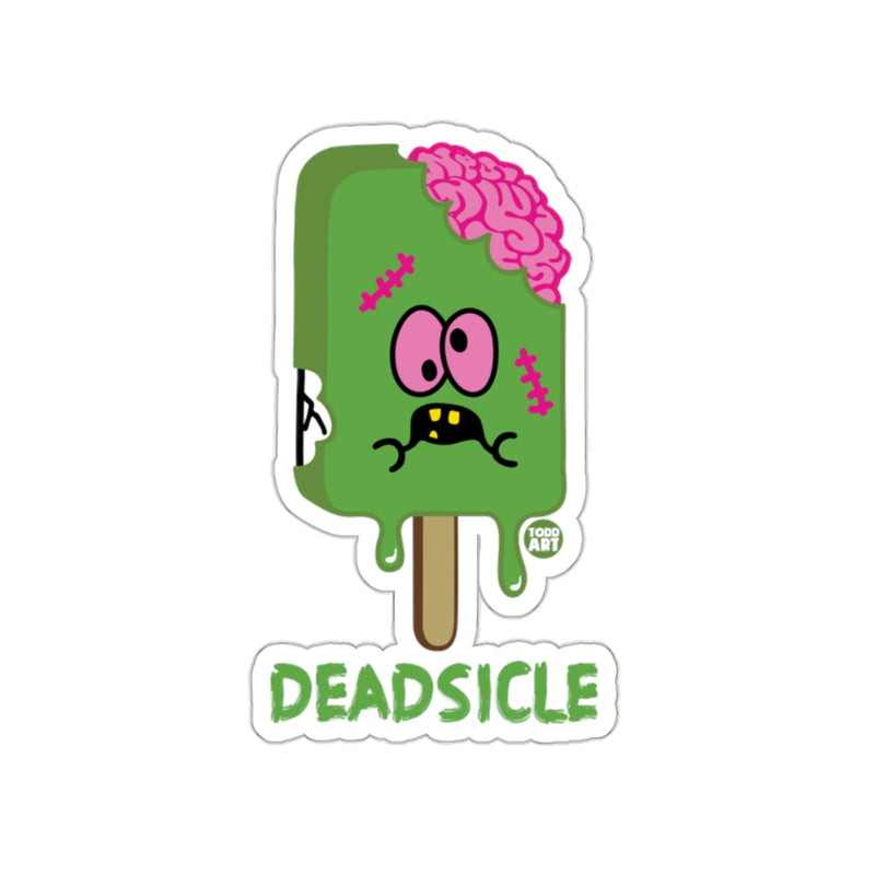 Load image into Gallery viewer, Deadsicle Zombie Ice Cream Funny Sticker Product
