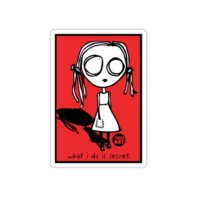 Load image into Gallery viewer, What I Do Is Secret Artwork Sticker
