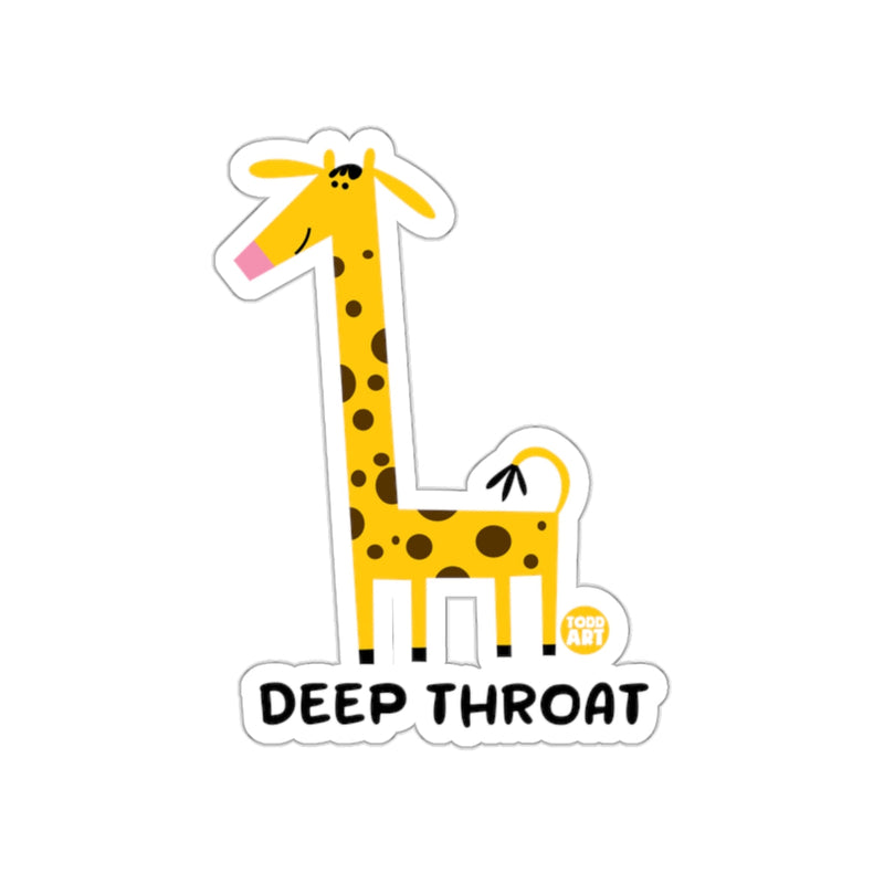 Load image into Gallery viewer, Cute Giraffe Deep Throat Design Sticker Product
