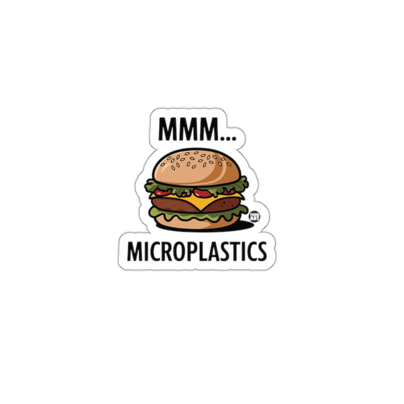 Load image into Gallery viewer, MMM... Microplastics Burger Sticker
