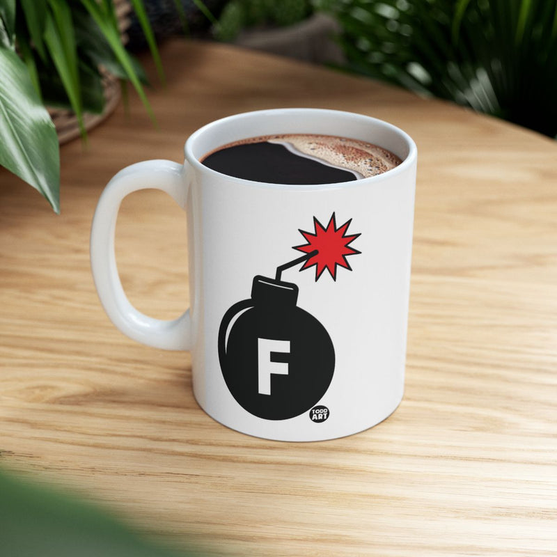 Load image into Gallery viewer, Explosive F Bomb Mug for Coffee or Tea Drink Lovers
