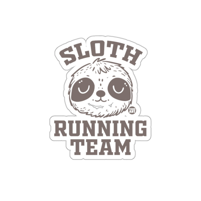 Load image into Gallery viewer, Sloth Running Team Funny Animal Art Design sticker
