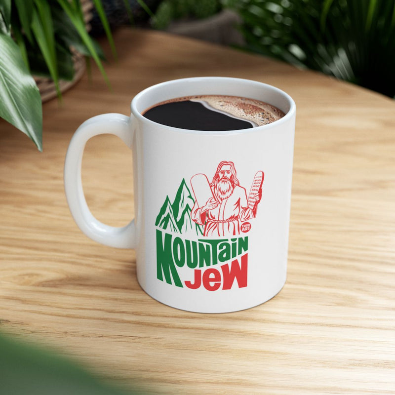 Load image into Gallery viewer, Mountain Jew Graphic Design Mug
