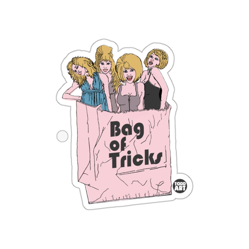 Load image into Gallery viewer, Bag of Tricks Artwork Sticker Todd Art Collection
