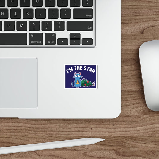I'm The Star Cat Sticker for Laptops and Notebooks
