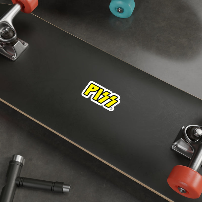 Load image into Gallery viewer, Piss Yellow Logo for Todd Art Inspired Style sticker
