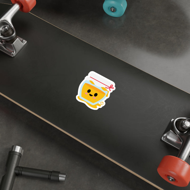 Load image into Gallery viewer, Cute Kawaii Honey Jar Character Sticker for Skateboards
