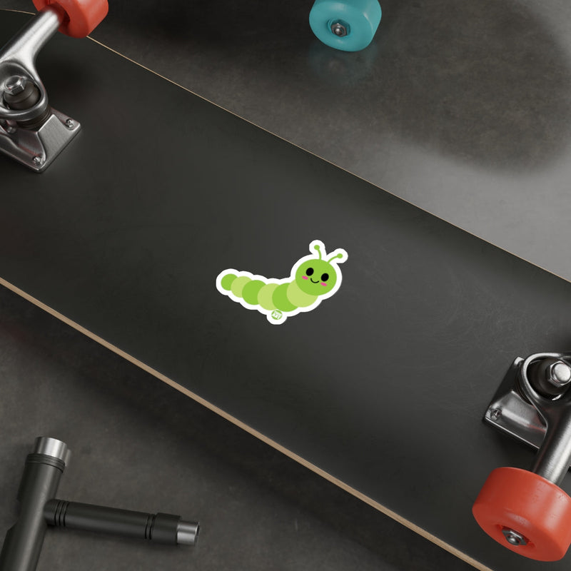 Load image into Gallery viewer, Cute Green Caterpillar Design for Skateboard Deck

