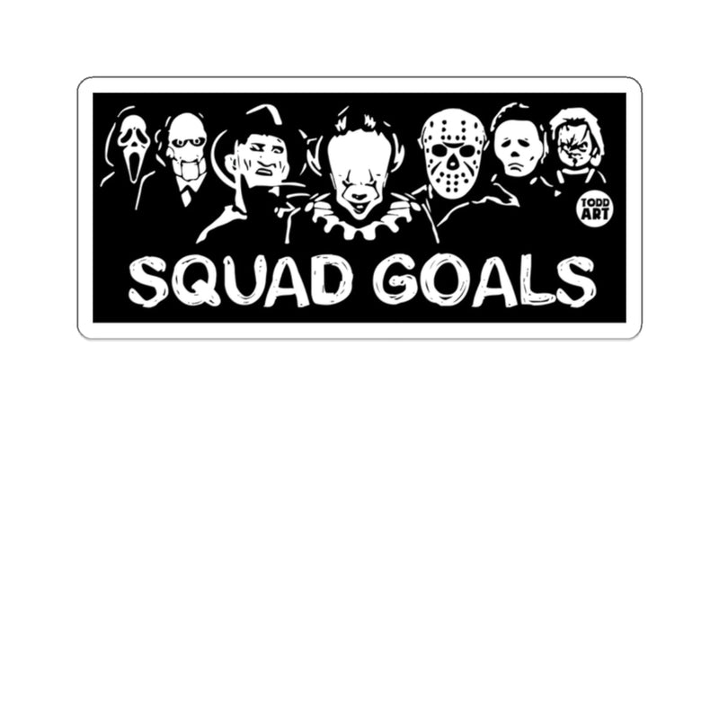 Load image into Gallery viewer, Horror Villains SQUAD GOALS Spooky Icons Funny 
