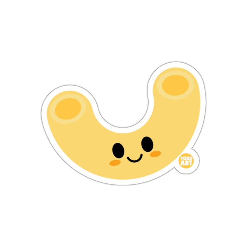 Load image into Gallery viewer, Adorable Smiling Macaroni Character Sticker
