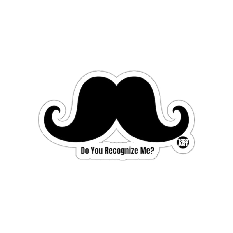 Load image into Gallery viewer, Do You Recognize This Mustache? A Classic Look sticker
