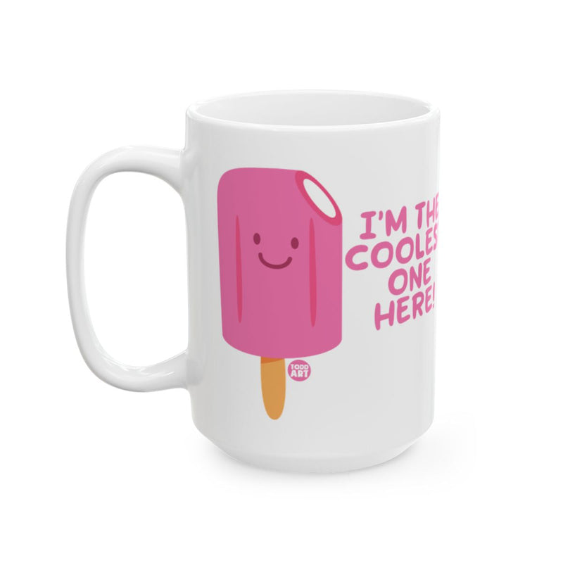 Load image into Gallery viewer, I'm The Coolest One Here Popsicle Mug
