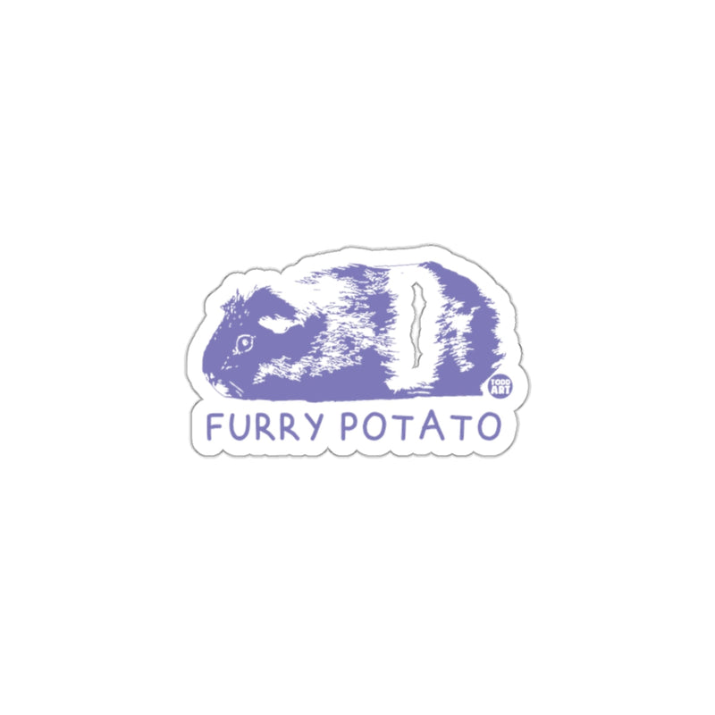 Load image into Gallery viewer, Cute Furry Potato Guinea Pig Sticker Accessory for Sale
