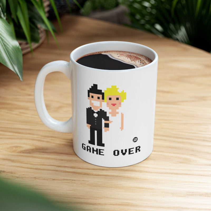 Load image into Gallery viewer, Game Over Pixel Art Design Coffee Mug
