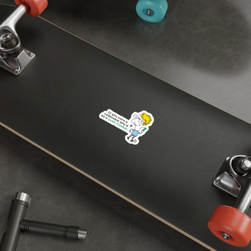 Load image into Gallery viewer, Funny Cartoon Sticker for Skateboard or Laptop Decor
