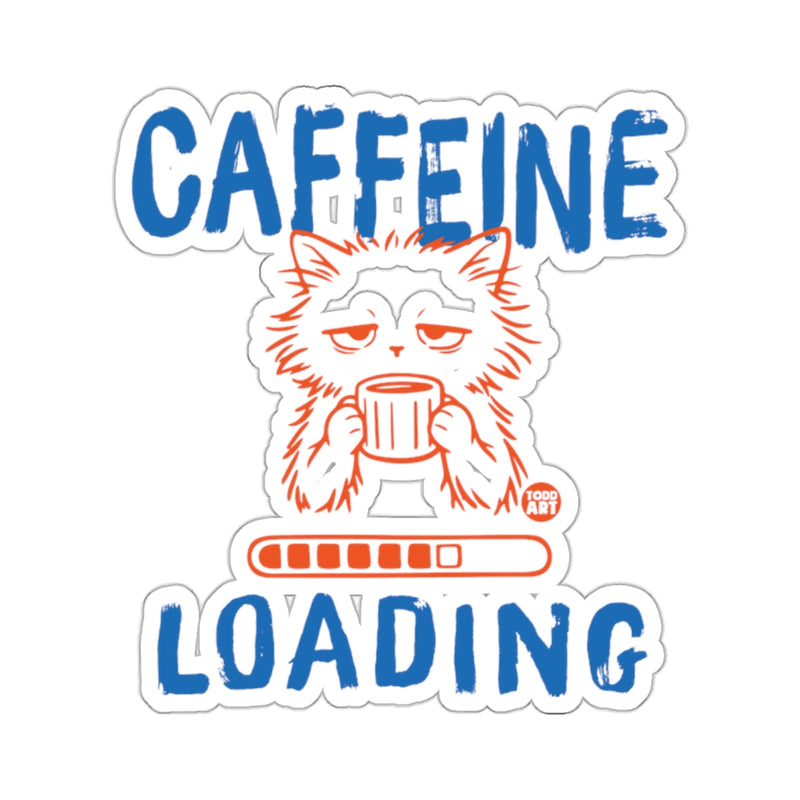 Load image into Gallery viewer, Caffeine Loading Cat Coffee Mug Todd Art Design 
