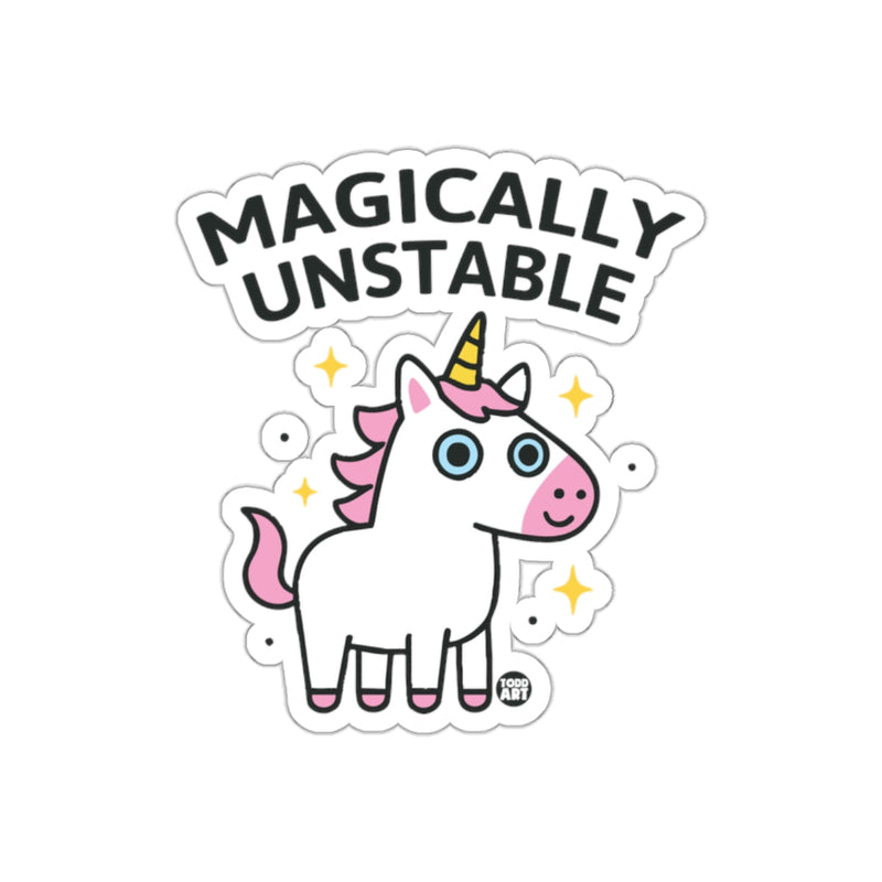 Load image into Gallery viewer, Magically Unstable Unicorn Cartoon Sticker for Fun Users
