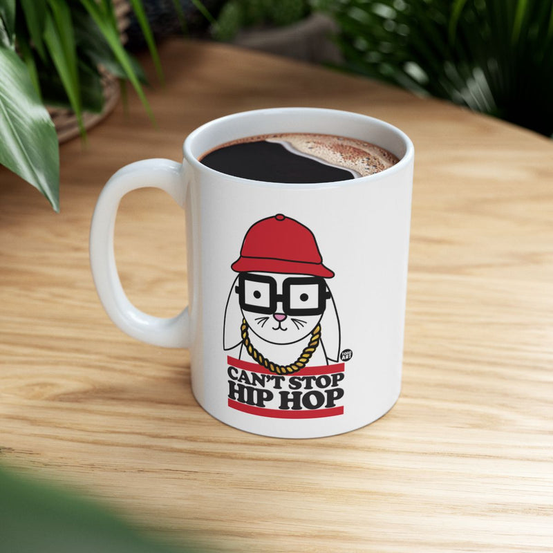 Load image into Gallery viewer, Can't Stop Hip Hop Bunny Graphic Coffee Mug
