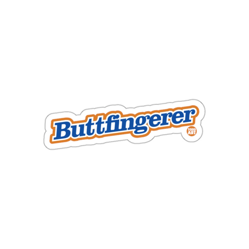 Load image into Gallery viewer, Buttfingerer Unique Funny Sticker for Personal Use
