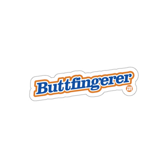 Buttfingerer Unique Funny Sticker for Personal Use