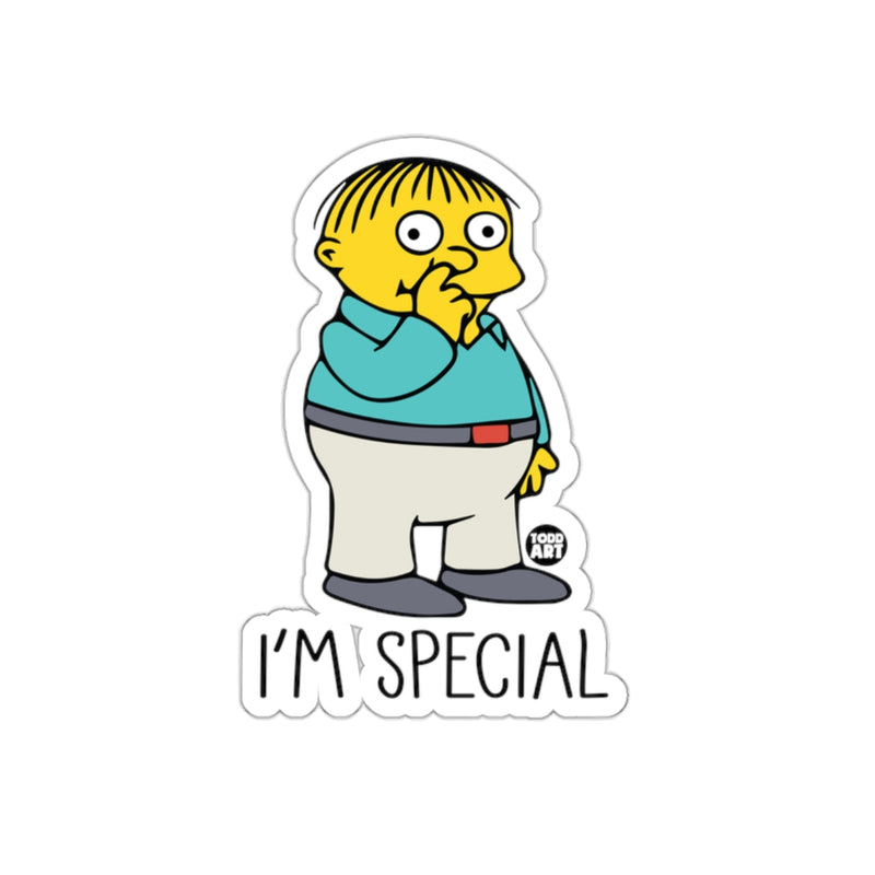 Load image into Gallery viewer, I am Special Ralph Wiggum Saying Todd Art Cool sticker
