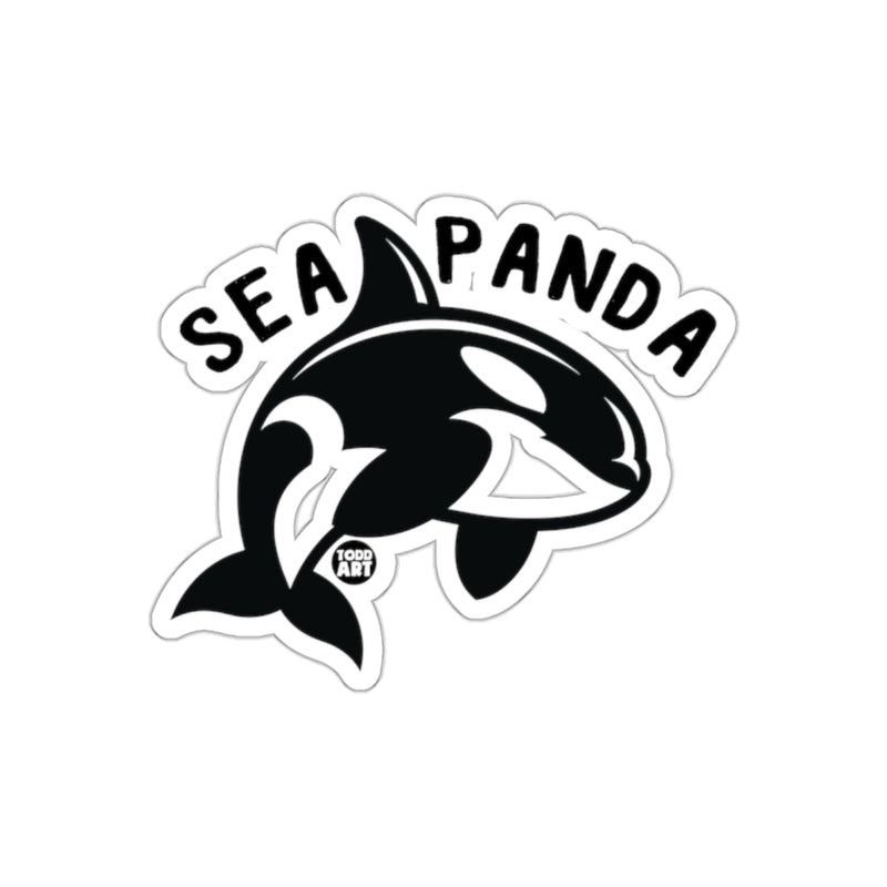 Load image into Gallery viewer, Sea Panda Todd Art Orca Killer Whale Design Sticker

