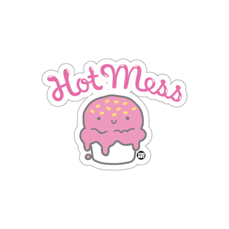Load image into Gallery viewer, Hot Mess Cute and Fun Doodle Sticker for Kids
