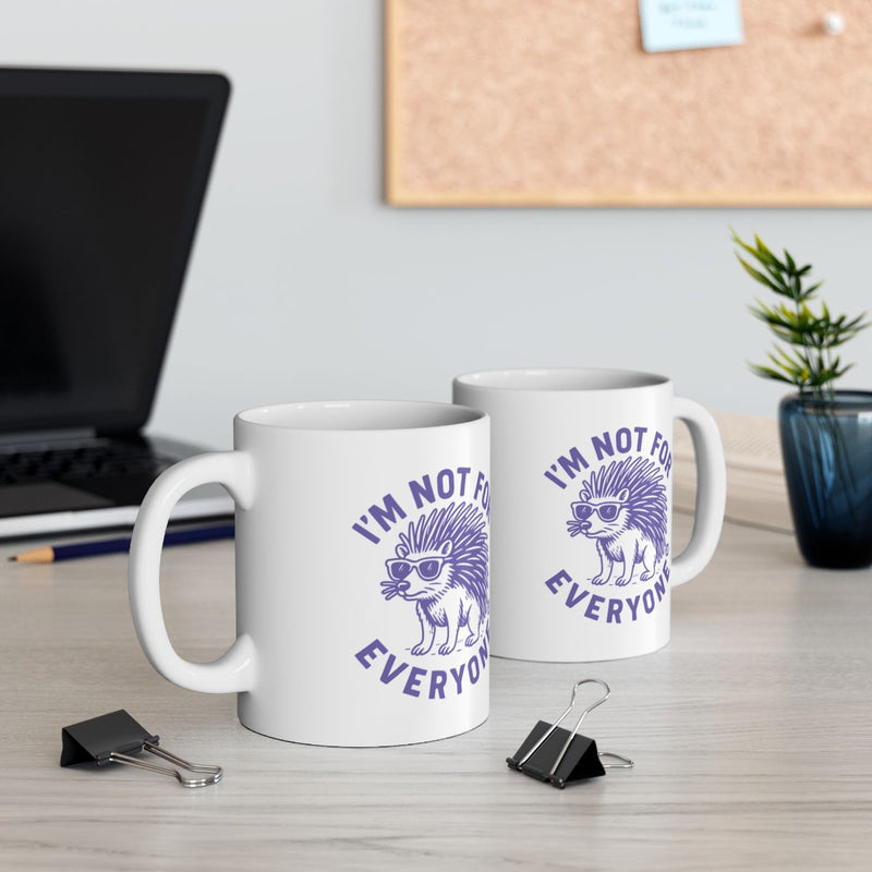 Load image into Gallery viewer, I'm Not For Everyone Hedgehog Design Coffee Mug
